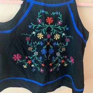 Embroidered Tank